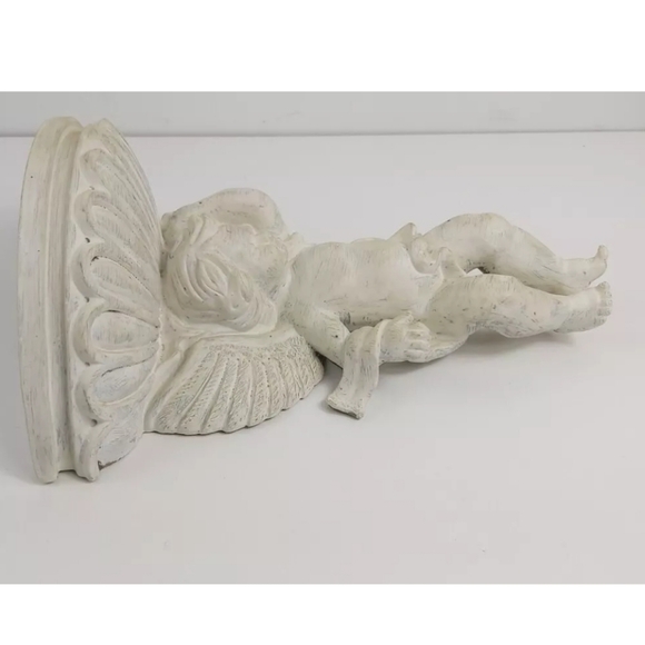 Angel resin wall sconce home decor 10 inches - Picture 5 of 9